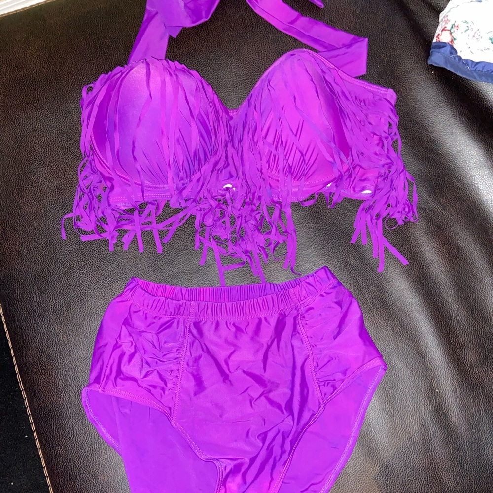 Purple Swimsuit